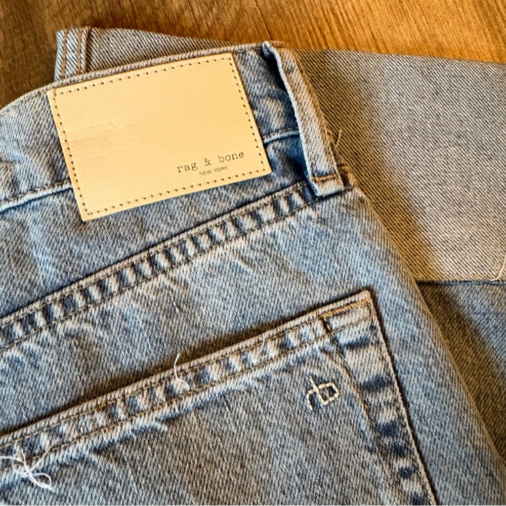 Rag & Bone Sofie High-Rise Ultra Wide Crop Jeans - Picture 6 of 6